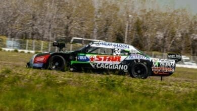 Acción en el “Mouras”: Pérez y Larroque ganaron las series 11 Perez F8