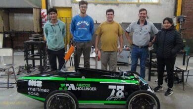 Homenaje a Canapino: el auto de una escuela de Arrecifes para el Desafío Eco YPF 7 Desafio YPF Arrecifes 1