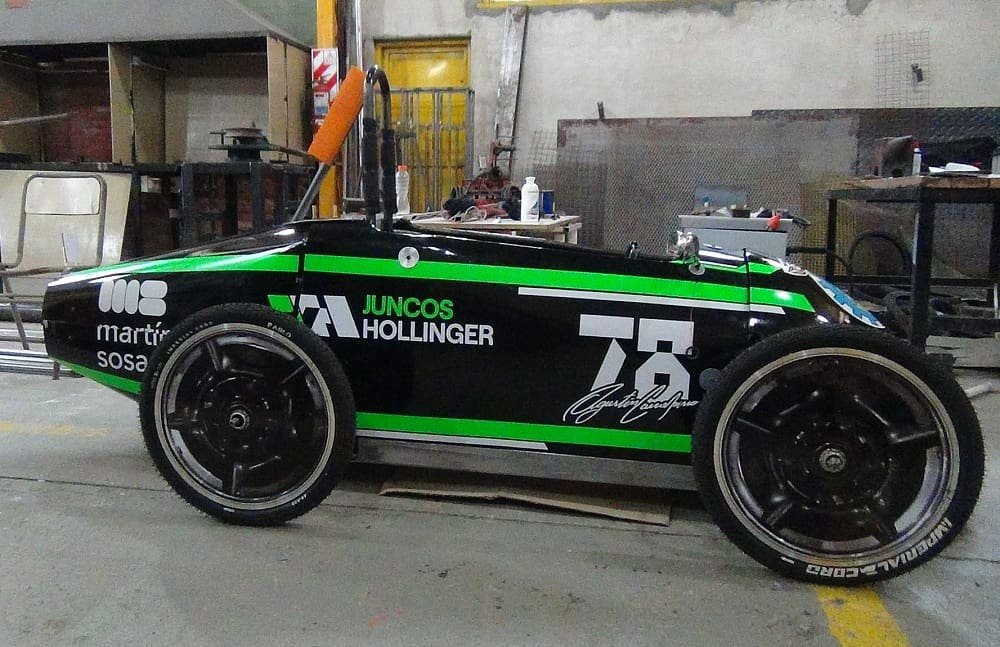 Homenaje a Canapino: el auto de una escuela de Arrecifes para el Desafío Eco YPF 2 Desafio YPF Arrecifes 4