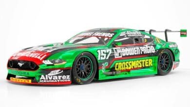 Avispón verde: De Benedictis presentó el diseño del Mustang 14 DB 1