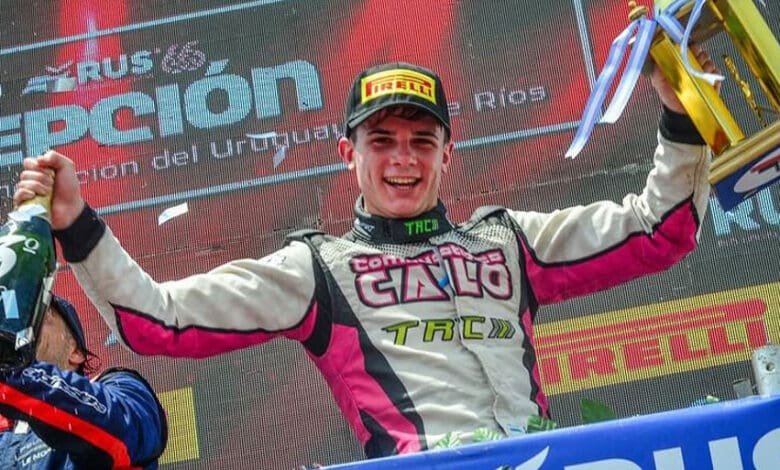 Flor de estreno: podio para Francisco Caló como titular 1 Francisco Calo web