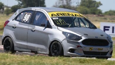 Buen debut: Melo marcó la pole provisional de la Clase Dos 15 Joaquin Melo 2024 web