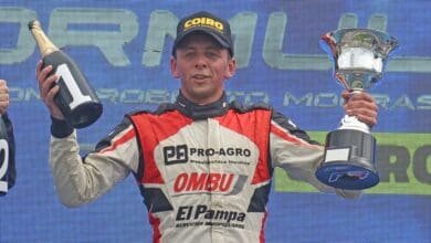 Arranque perfecto: Oliva también ganó en la segunda carrera 10 Oliva ganador F2