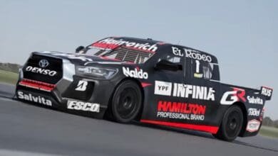 Con el "1": esta es la Hilux del campeón Mariano Werner 17 Werner