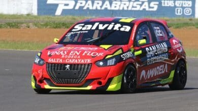 Zarpazo de Coltrinari: marcó la pole en Concordia con el León 13 Coltrinari