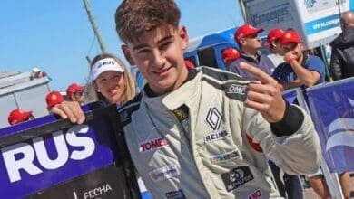 Alegría veloz: Baztarrica se quedó con la primera pole 20 F2 Viedma Baztarrica 1
