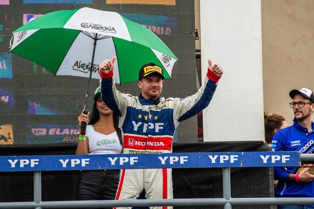 Apertura en Concordia: Pernía y Llaver pisaron fuerte 4 Llaver TC2000 F1 podio