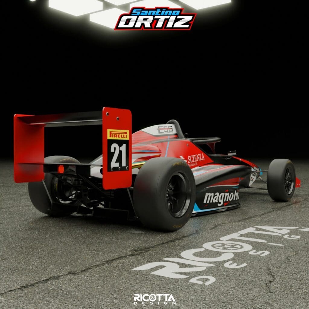 Listo para el debut: Santino Ortiz, preparado para Viedma 5 Ortiz auto 2