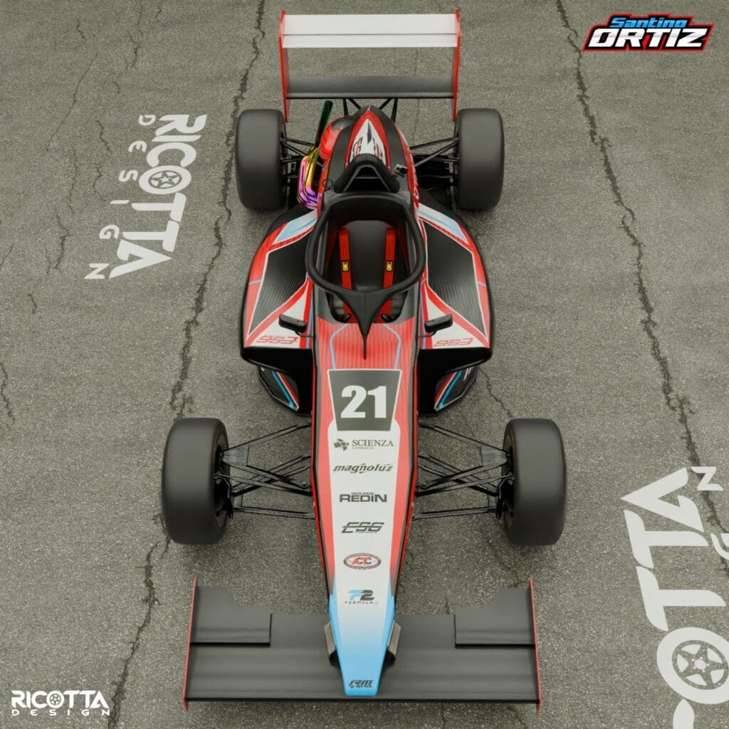 Listo para el debut: Santino Ortiz, preparado para Viedma 6 Ortiz auto 3