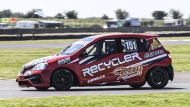 Ante su gente: Bastidas marcó la pole provisional en Paraná 23 TN Bastidas pole viernes Parana