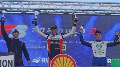 Triunfo inolvidable: Bautista Oliva ganó casi de local 7 F3 Oliva carrera 2 Toay
