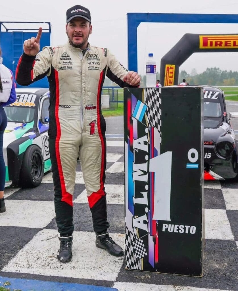 Debut y triunfo: Matías Frano ganó en TC1600 de ALMA 3 Frano Alma 2