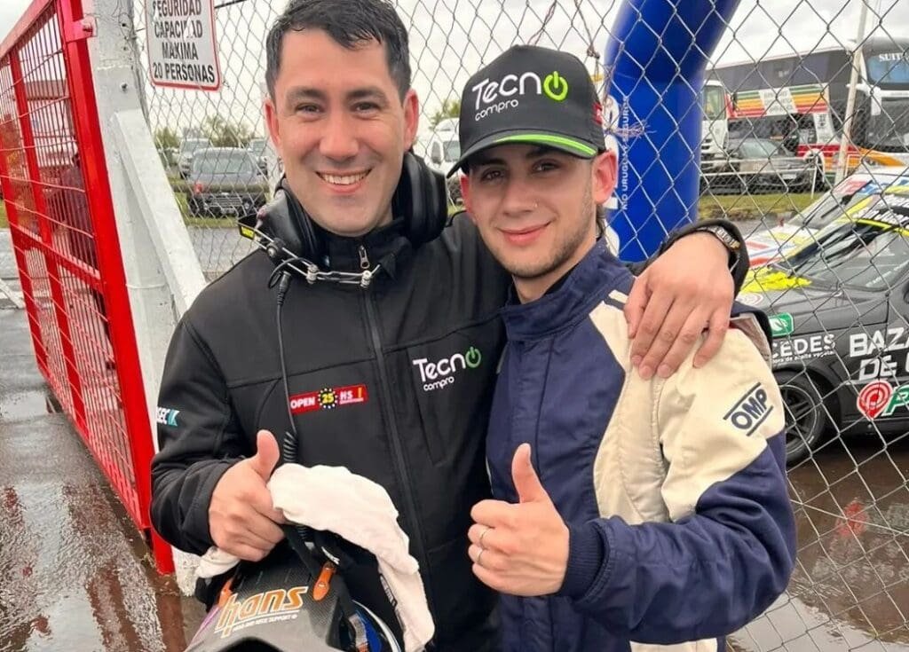 Retorno y ascenso: Arián Yerobi conducirá un Celta 3 Yerobi Lucas y Arian