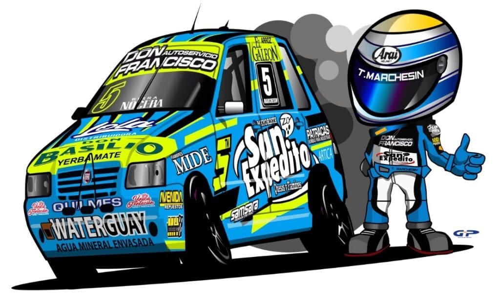 Thomas Marchesin: del supermercado familiar a las pistas 7 TP Marchesin 5