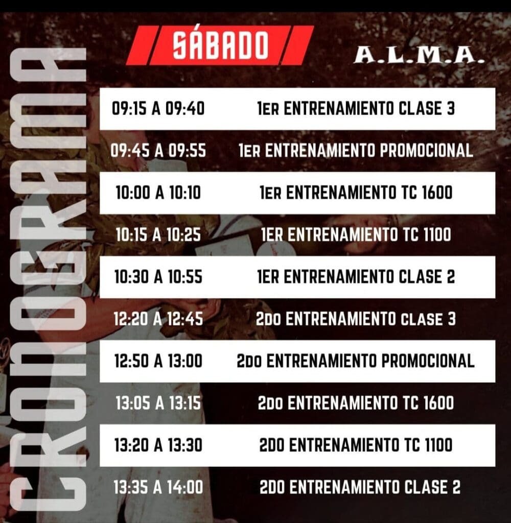 ALMA pone cuarta: se corre el “Gran Premio Jorge D´Angelo” 3 ALMA Crono 1