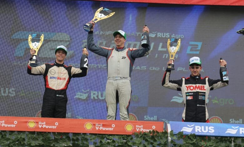 Brian es una Massa: se llevó todo en La Plata 1 F2 domingo F5 La Plata 1