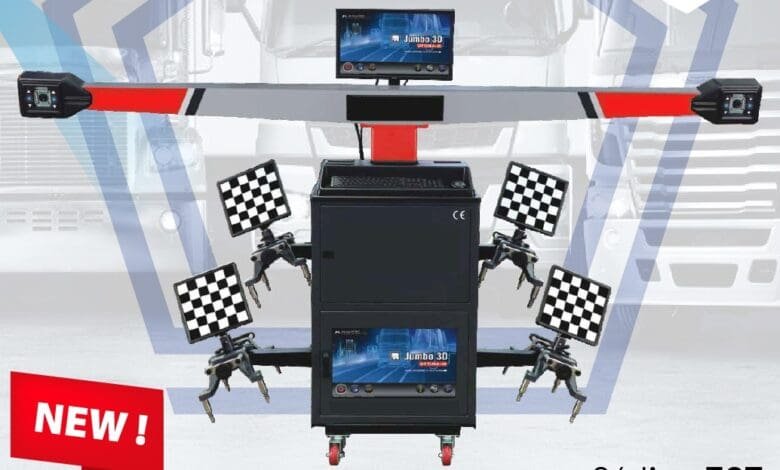 Precisión y velocidad: nuevas alineadoras Maquin Parts 5D para camiones 1 Maquin alineadoras camiones