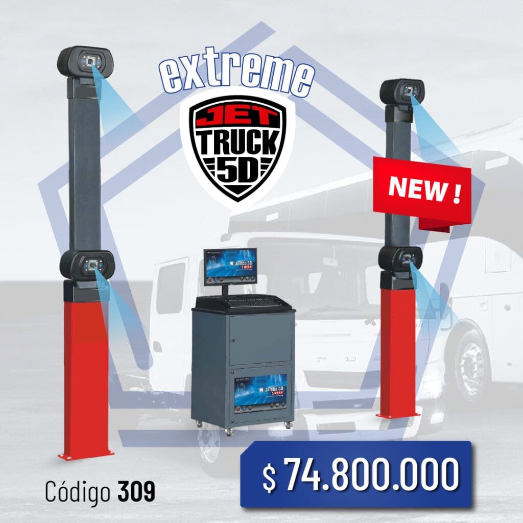 Precisión y velocidad: nuevas alineadoras Maquin Parts 5D para camiones 4 Maquin extreme