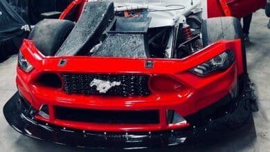 ¡Rojo, que te quiero rojo!: “Juanto” Catalán Magni mostró su Mustang 12 TC Mustang Catalan 2