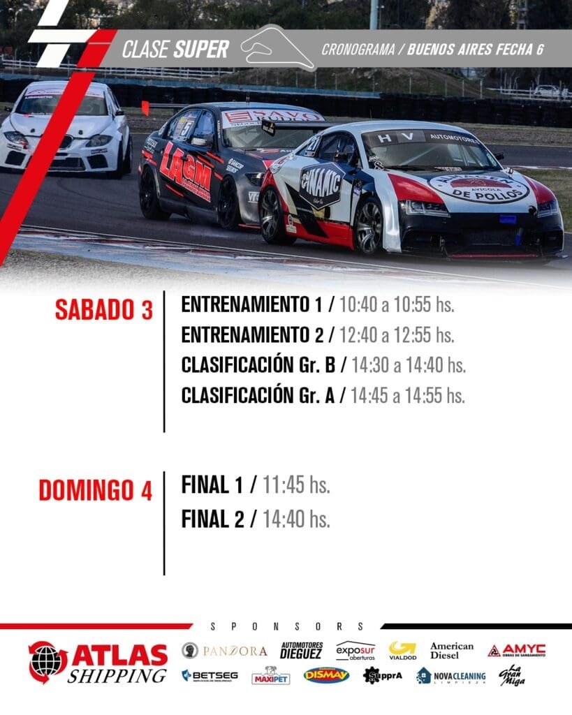 Fechas especiales: invitados acelerarán en el “Gálvez” 4 TI BsAs 3