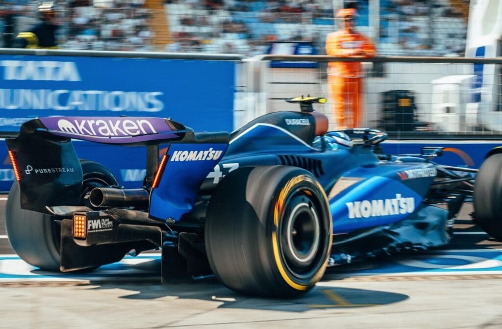 El gran debut: Colapinto cumplió con su primer día sobre el Williams 3 F1 Colapinto viernes Monza