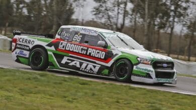 Puso cuarta: Faín ganó otra vez y se afirma en la Copa Shell 14 Fain F8