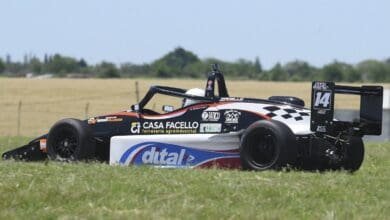 Peleó por el podio: Facello culminó 4° en Paraná 5 F3E Facello