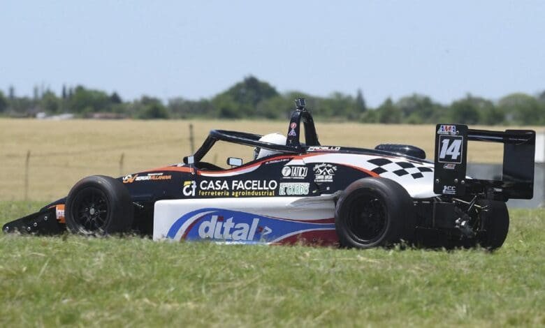 Peleó por el podio: Facello culminó 4° en Paraná 1 F3E Facello