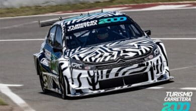 Prueba en Córdoba: salió a pista el prototipo 7 TC2000 ACTC