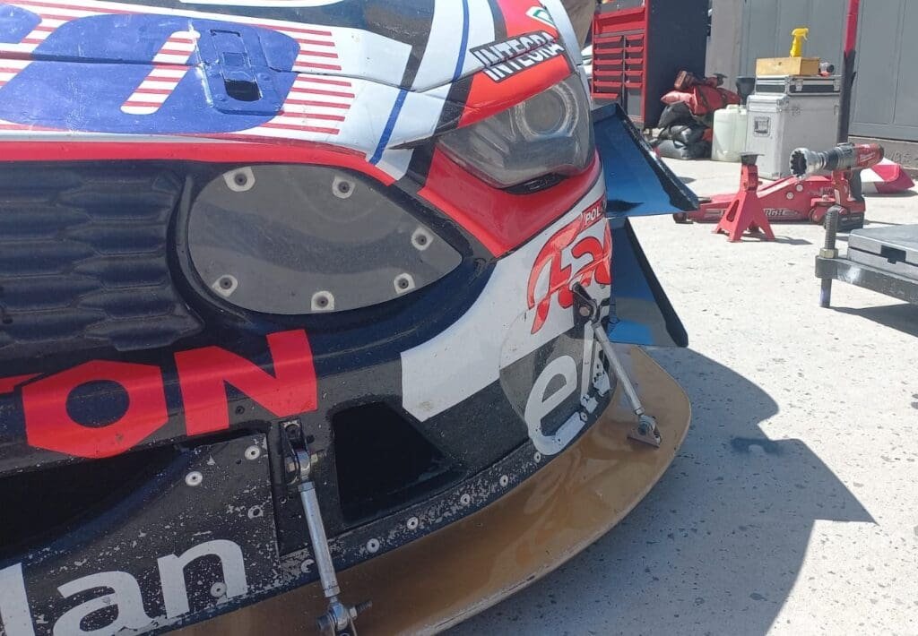 Pruebas aerodinámicas: Werner y Canapino trabajan con la ACTC 4 TC pruebas SN 2