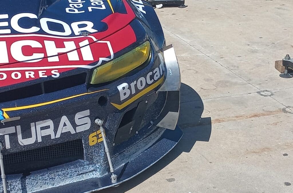 Pruebas aerodinámicas: Werner y Canapino trabajan con la ACTC 5 TC pruebas SN 7