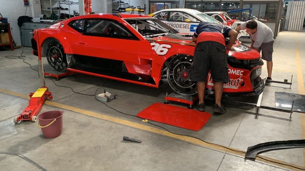 Camaro en marcha: Alifraco Sport trabaja en el Chevrolet de Gini 5 TC Gini 4