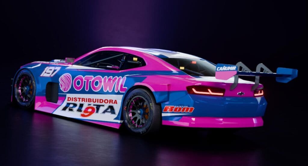 Camaro galáctico: Quijada mostró el diseño del Chevrolet 3 TC Quijada 3