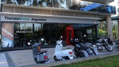 Tienda moto es el lugar de los moteros