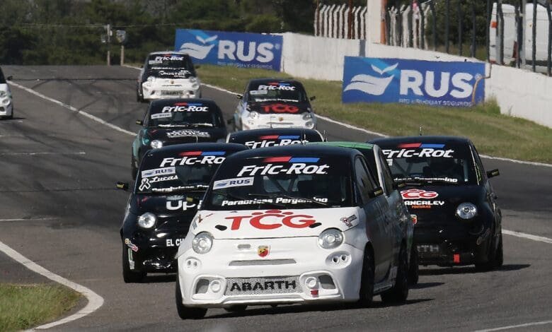 Largada de la Copa Abarth en Alta Gracia