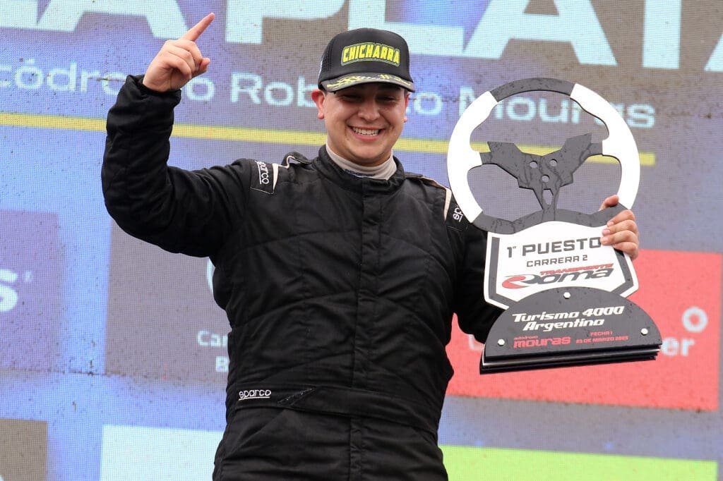 Se postula al trono: Nicolás Villamayor ganó y es candidato 3 Primer podio del año para Villamayor