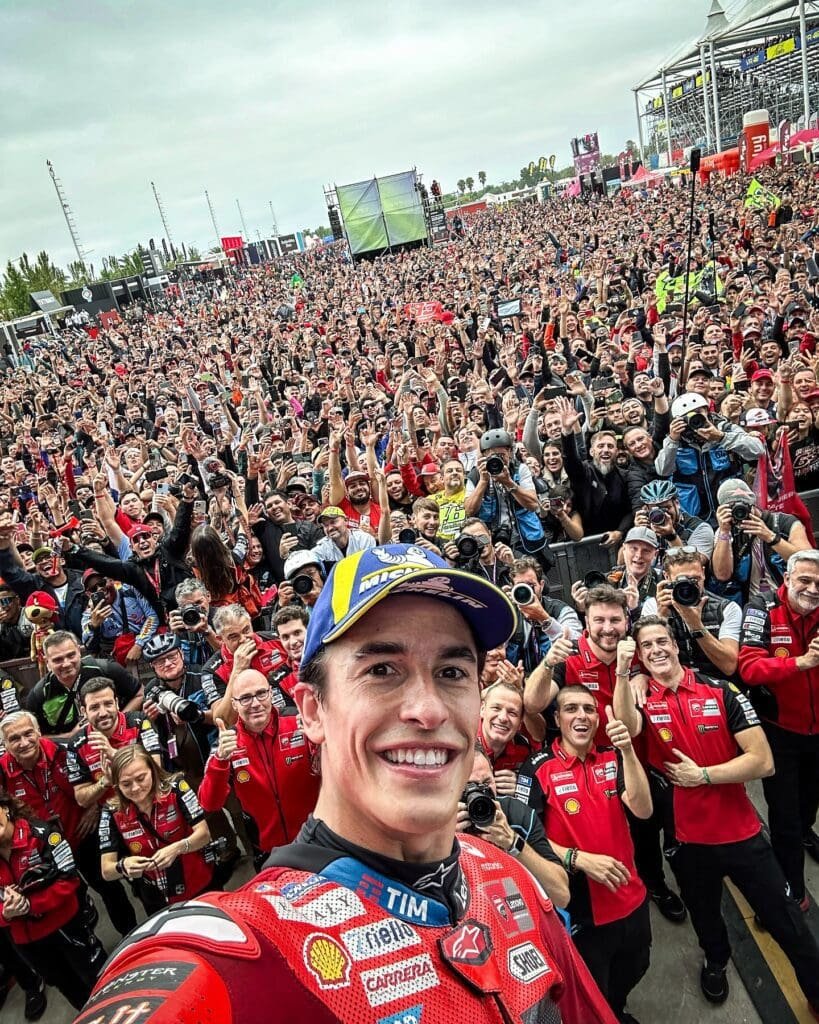 Toda la onda: Marc Márquez ganó el Sprint en Termas 3 Motogp marquez sprint 2