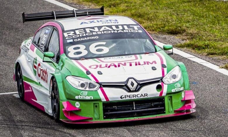 Canapino testeó el Fluence en Córdoba