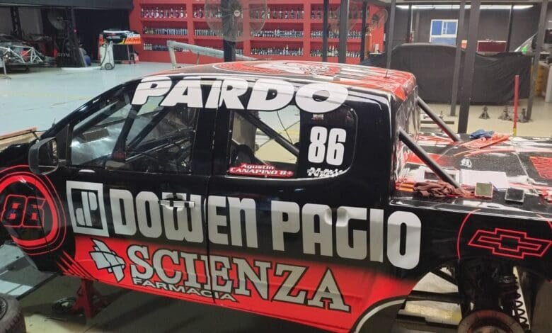 La S10 de Canapino en la etapa de armado