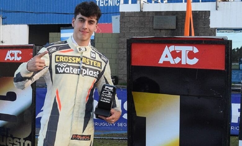 El Bacha logró su primera pole en F4