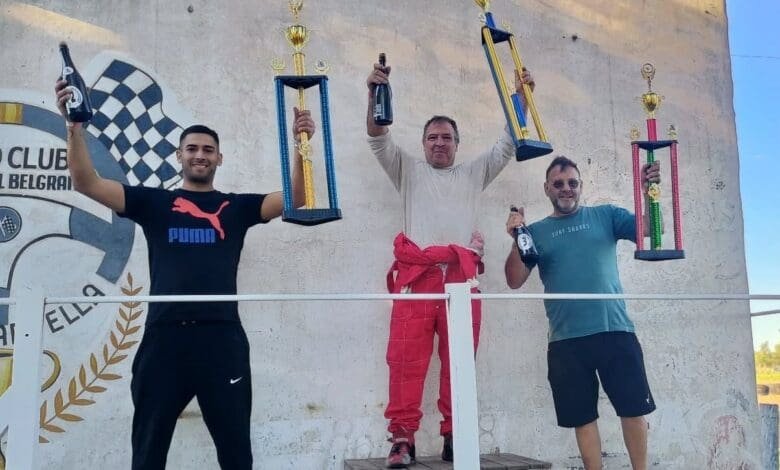 Podio de la GTM en Belgrano