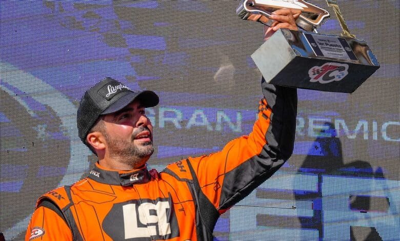 Lambiris festejó su tercer halago en TC