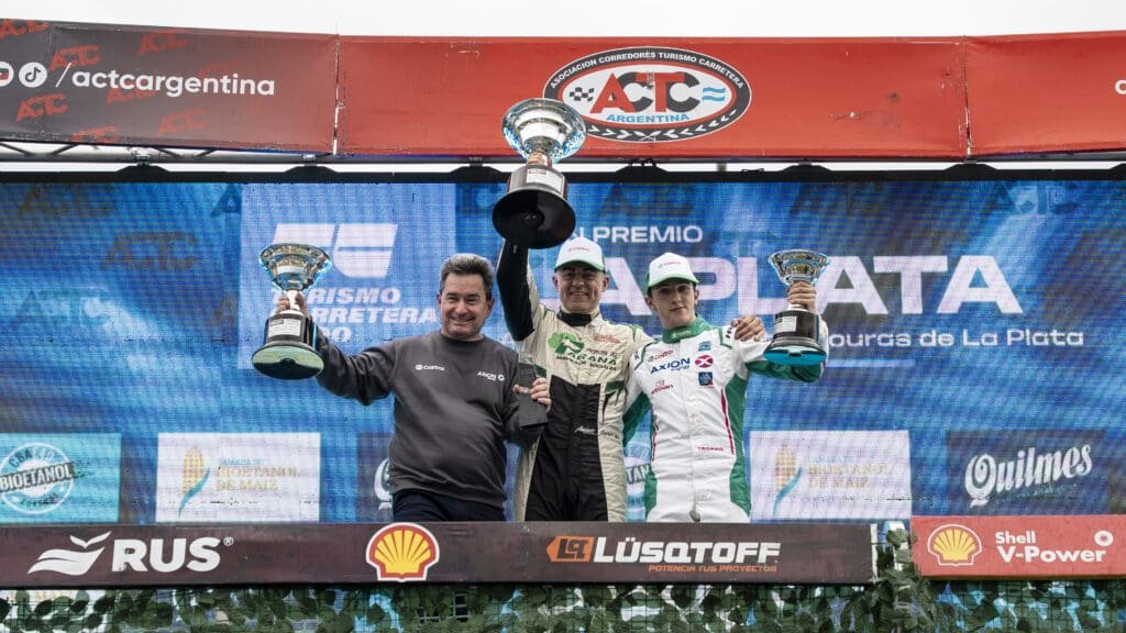 Rombo por tres: Krujoski encabezó el 1-2-3 del equipo 3 TC2000 sabado 62