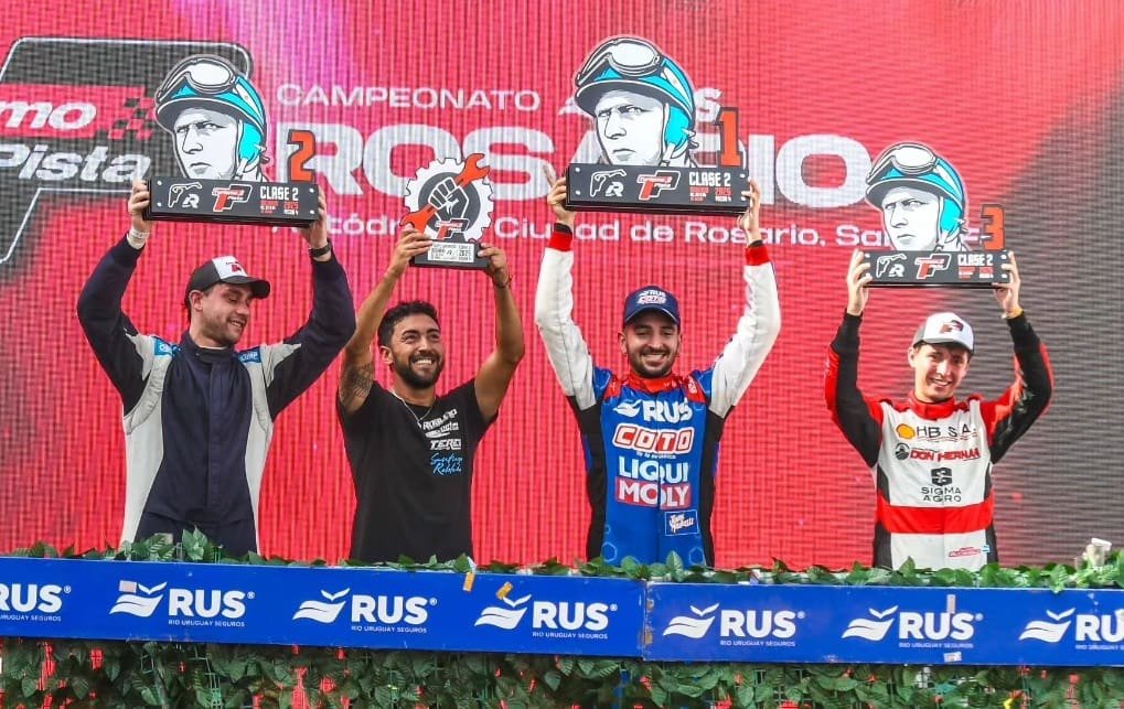 Sin respiro: cómo quedaron los campeonatos tras Rosario 3 TP podio C2 Rosario