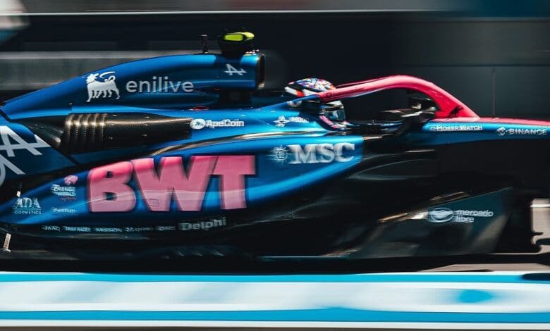 Colapinto llegó 15° en su tercer GP con Alpine