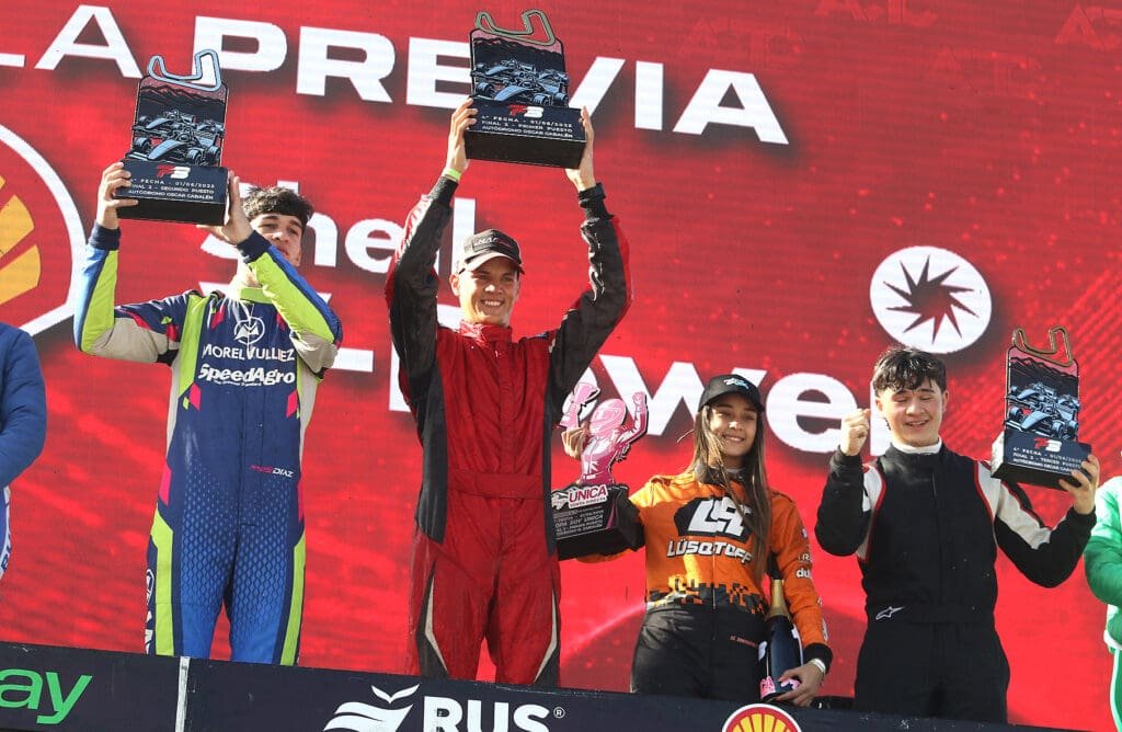 Triunfo inolvidable: Fulini ganó por primera vez 3 F3 Fulini podio