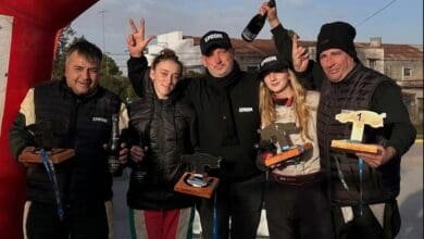 Giuliana y Franca subieron al podio