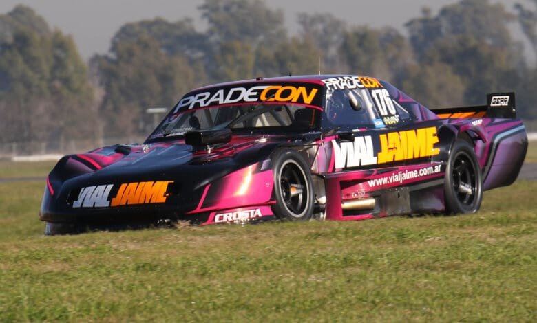 Pegó primero: Jaime dominó los ensayos con el Dodge 1 LP1L8058