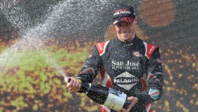 Palazzo festejó por primera vez en el podio de TC