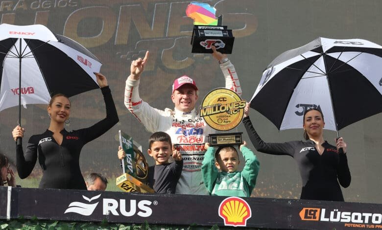 Werner candidato: así quedó el campeonato 1 TC Werner carrera Cordoba podio